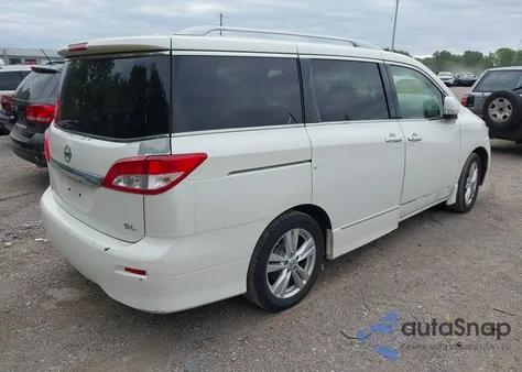 2014 Nissan Quest Sl from USA, damaged, VIN JN8AE2KP3E9102976